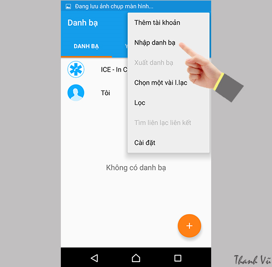 Chep danh ba tu sim vao may tren Sony Xperia M5 Single Sim 3